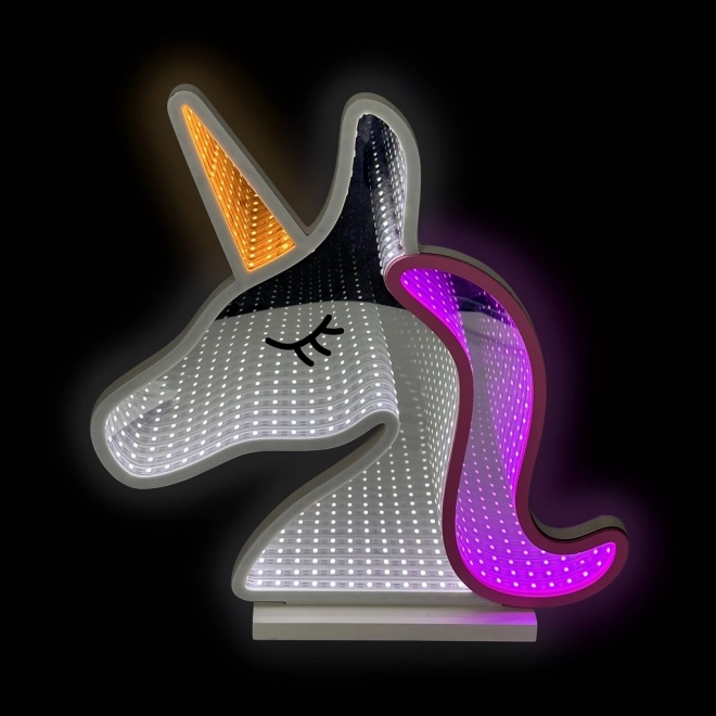 Lampička LED NEON Jednorožec