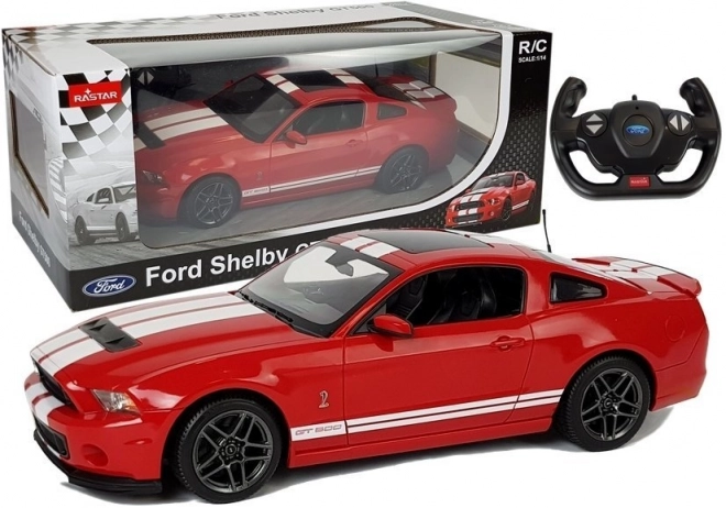 Závodní auto na dálkové ovládání Ford Shelby GT500 1:14 červené
