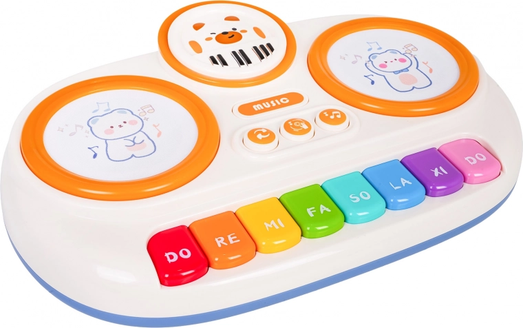 Barevné klávesy pro první melodie