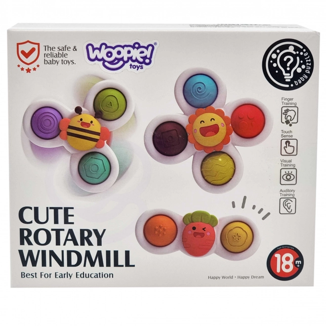 Dětská hračka WOOPIE 3v1 Spinner