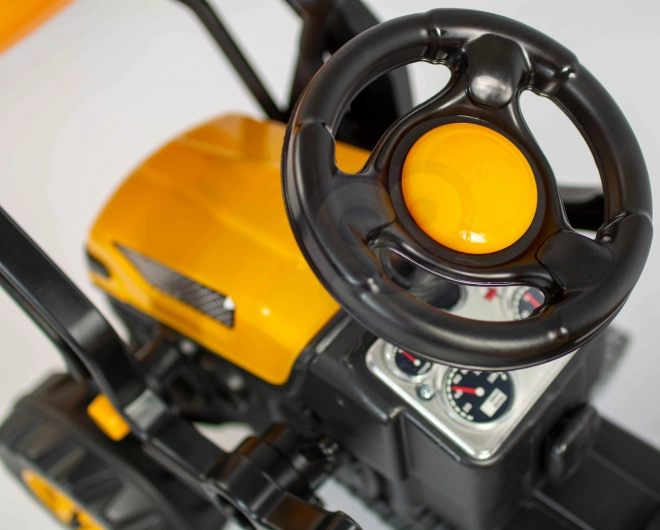 Traktor na pedály s buldozerem Woopie