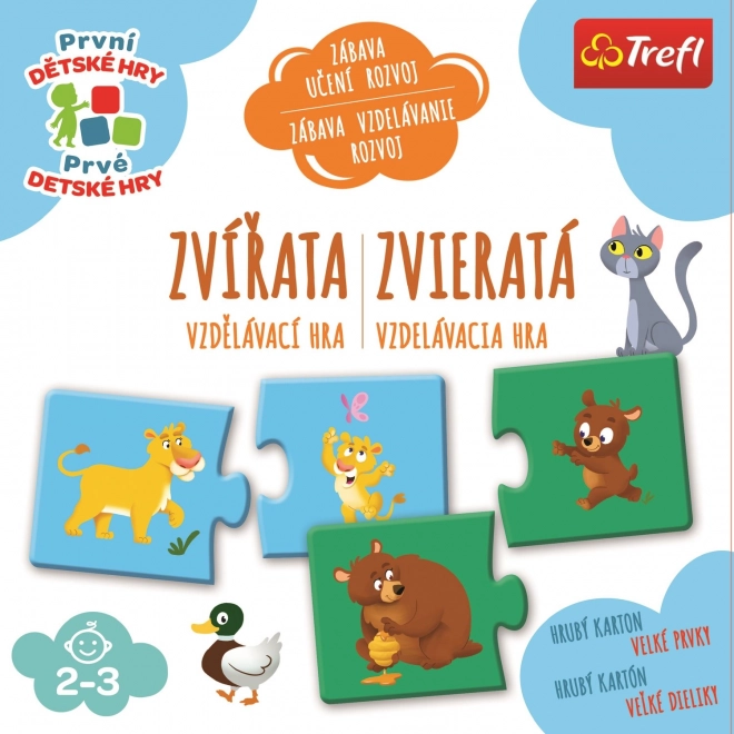 TREFL První dětské hry: Zvířata