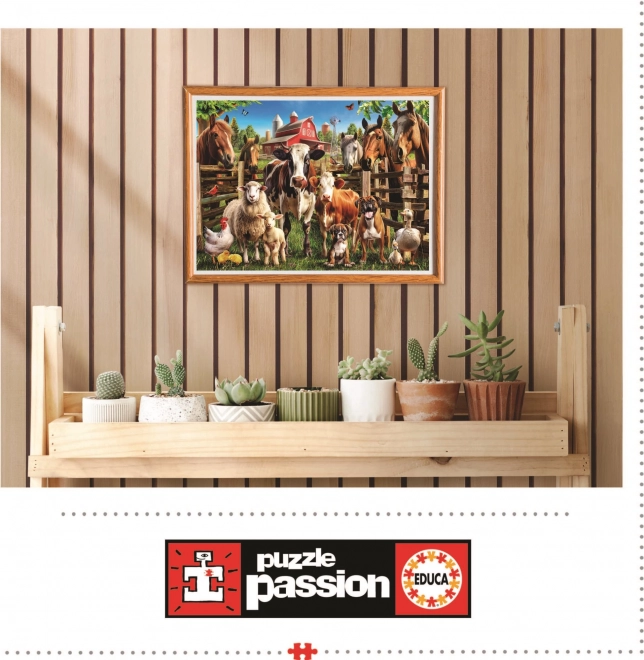 Puzzle Kamarádi ze statku