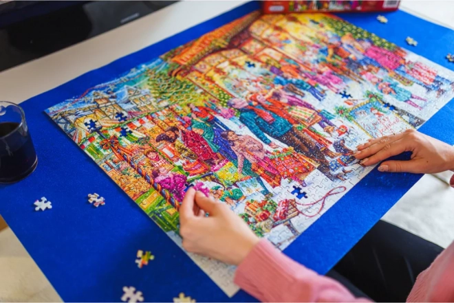 Gibsons Puzzle Limitovaná Vánoční Edice Zimní Říše Zázraků 1000 Dílů