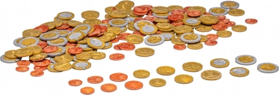 Wissner Hrací peníze Eura 160 ks