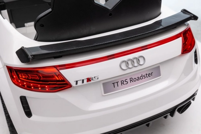 Dětské elektrické autíčko Audi TT RS bílé