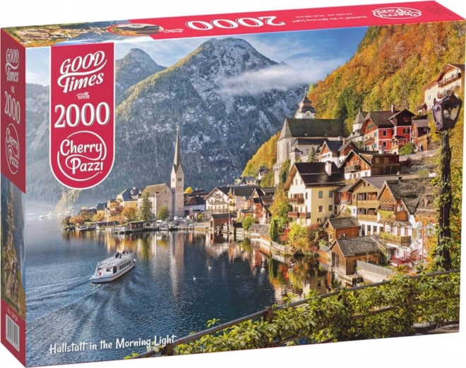 Puzzle Halštat při ranním světle 2000 dílků