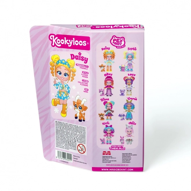 Panenka se zvířátek KookyLoos Pets Party