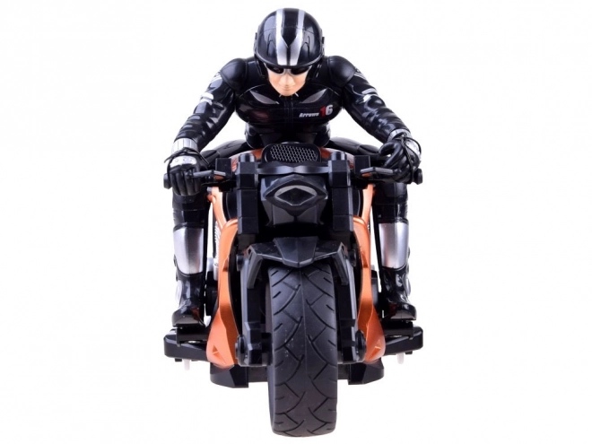Sportovní motorka na dálkové ovládání RC0558 – Oranžová