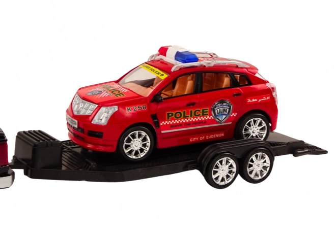 Policejní auto Pickup Off-road Přívěs Policejní souprava