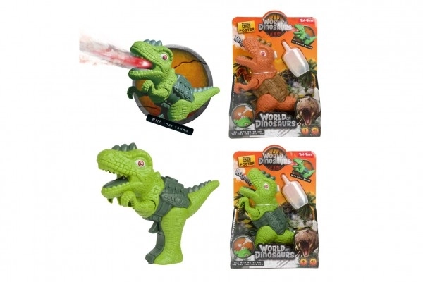 Dinosauří pistole s párou a efekty