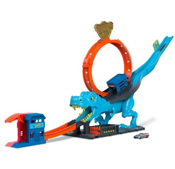 Hot Wheels City smyčka se žravým T-Rexem HKX42 TV 1.1.-30.6.