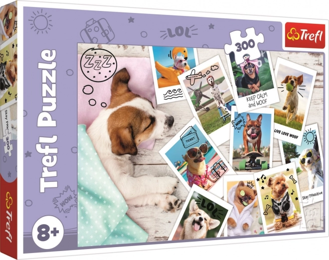 Puzzle 300 dílků - Fotky z dovolené