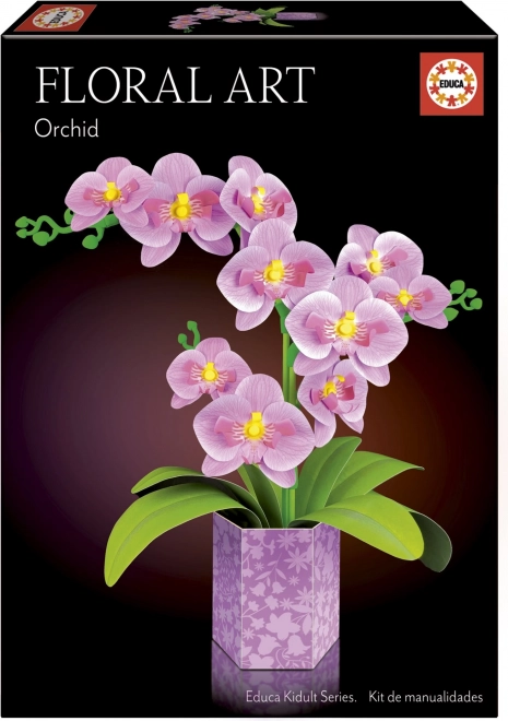 Educa 3D puzzle - orchidej