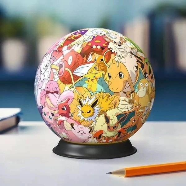3D puzzle koule PokéMon