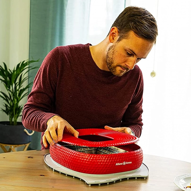 Svítící 3D Puzzle Noční Edice Allianz Arena Mnichov