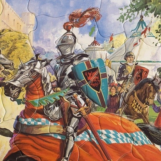 Puzzle rytířský turnaj