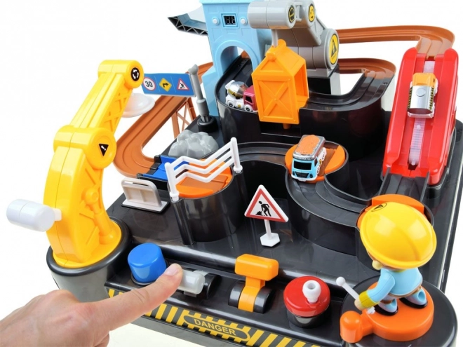 Mechanická dráha pro staveništní vozidla