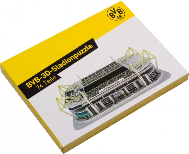 3D puzzle Stadion Signal Iduna Park - Borussia Dortmund BVB 74 dílků