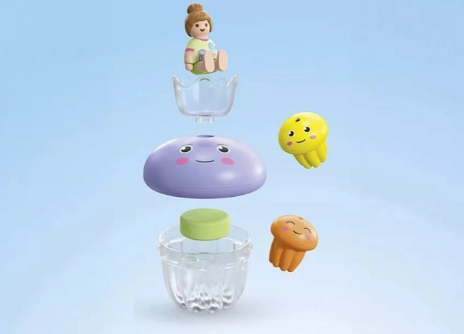 Junior Aqua figurková sada 71439 Rodina barevných medúz