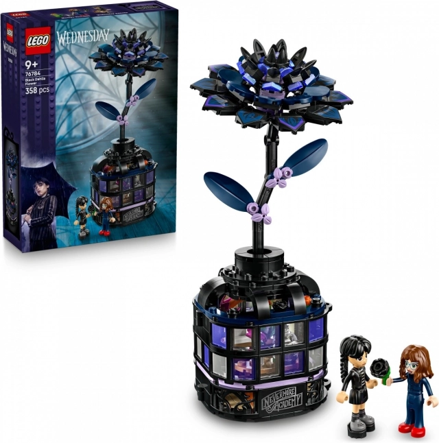 LEGO Květy Černé Dahlie Wednesday