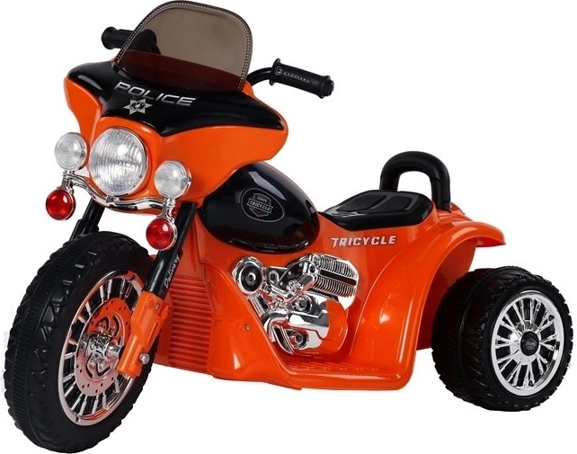 Dobíjecí motocykl JT568 – Oranžový