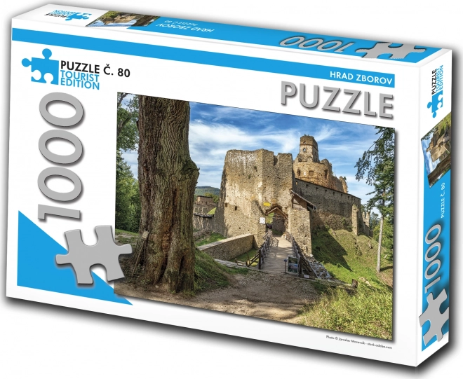 Tourist Edition puzzle Hrad Zborov 1000 dílků