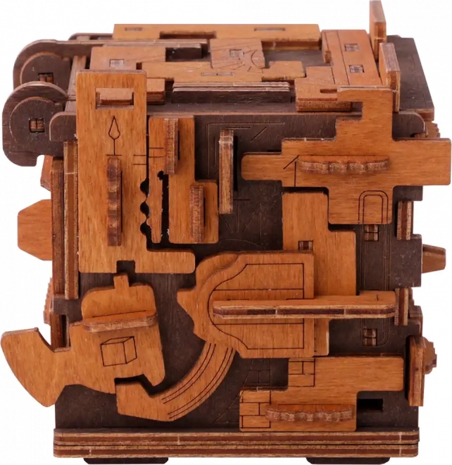 Dřevěné puzzle box úniková hra 149 dílků