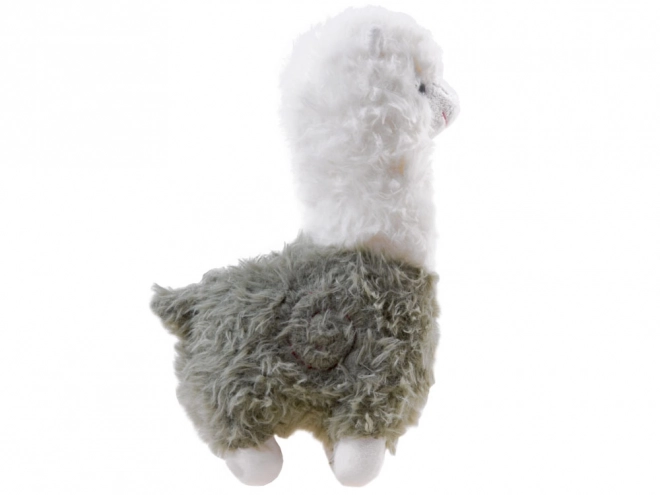 Alpaka plyšový maskot lama 28cm ZA4402 – Zelená