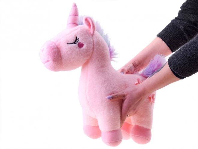 Kouzelný plyšový jednorožec 48cm ZA4403 – Růžová