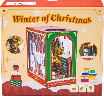 2Kids Toys zarážka na knihy Bílé Vánoce