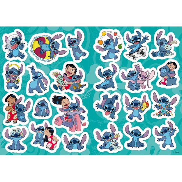 Omalovánka se samolepkami Lilo a Stitch