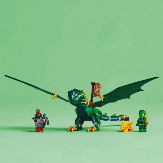 Lego Ninjago zelený lesní drak Lloyda