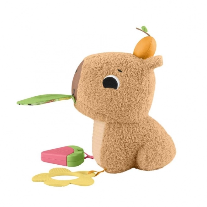 Fisher-Price plyšová hračka kapybara s příslušenstvím