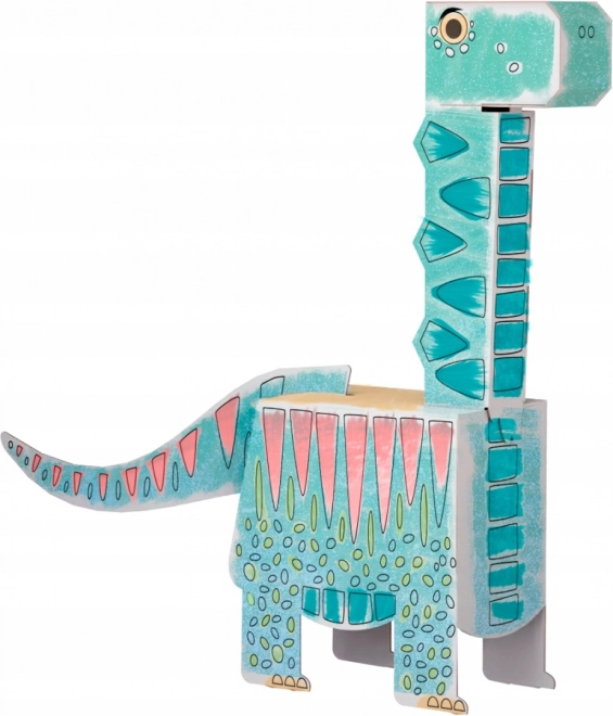 3D omalovánky – Brontosaurus