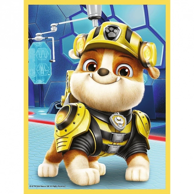 TREFL Oboustranné puzzle Tlapková patrola: Sky a Rubble BABY MAXI 2x10 dílků