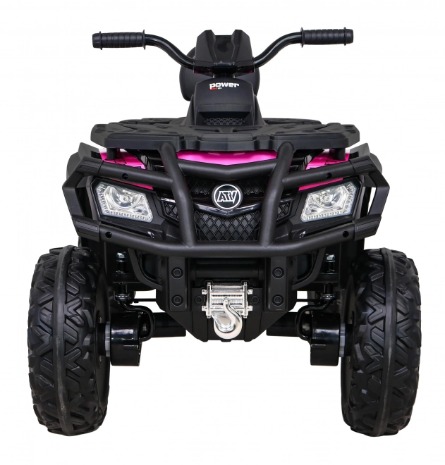 Čtyřkolka XT-Speed pro děti Růžová + 4x4 + EVA + Pomalý start + Rádio MP3 + LED dioda