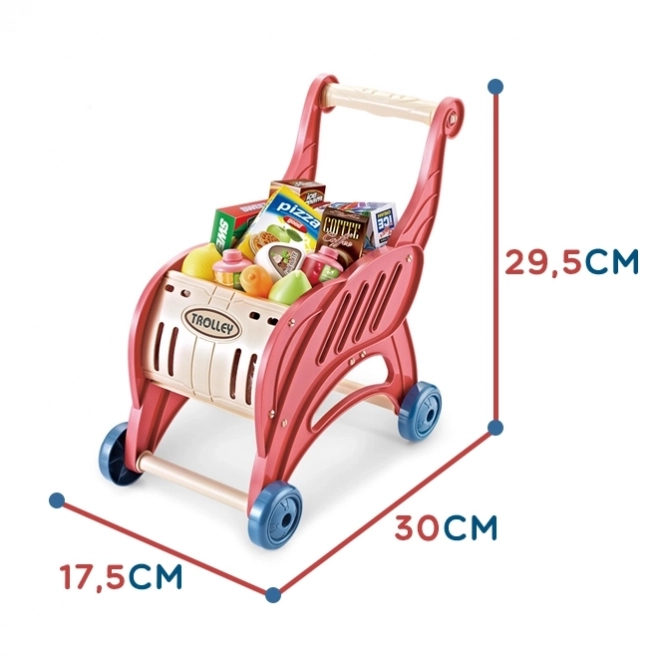 Supermarket s Nákupním Vozíkem pro Děti