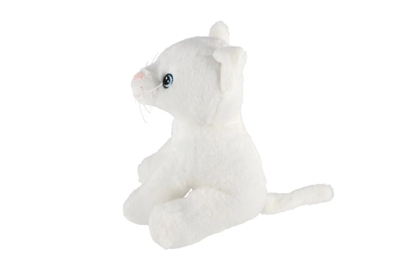 Maskot Leo, krémová kočka 15 cm