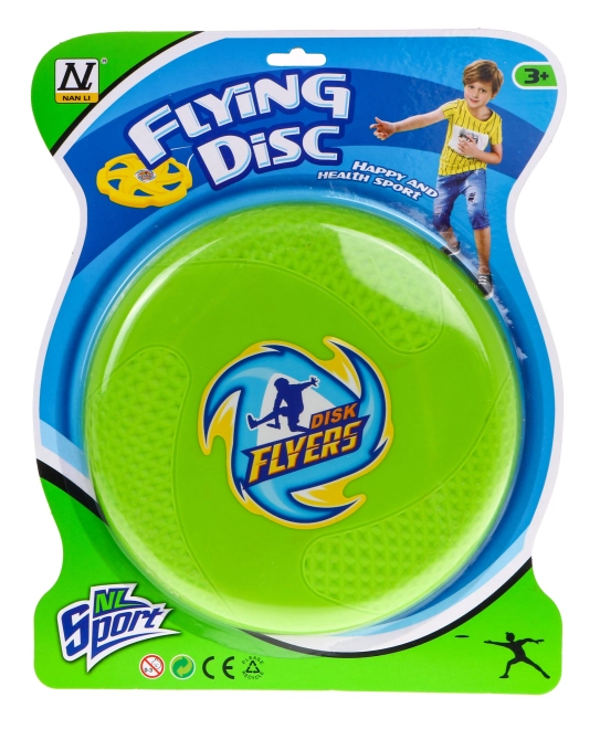 Létající disk "Frisbee" - sportovní hračka pro děti a dospělé – Zelený