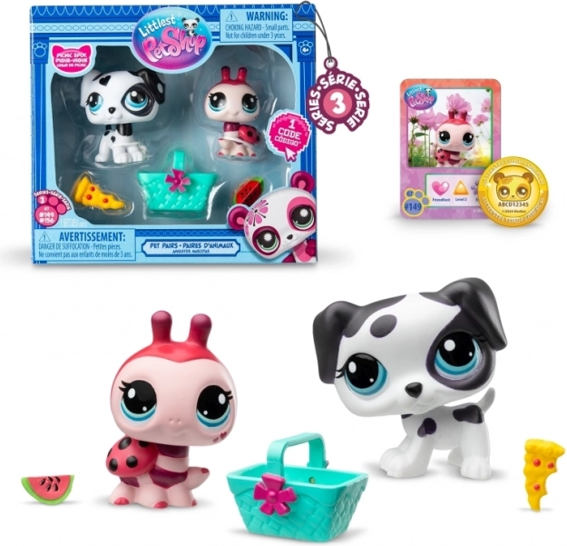 Littlest Pet Shop figurky 2ks - série 3