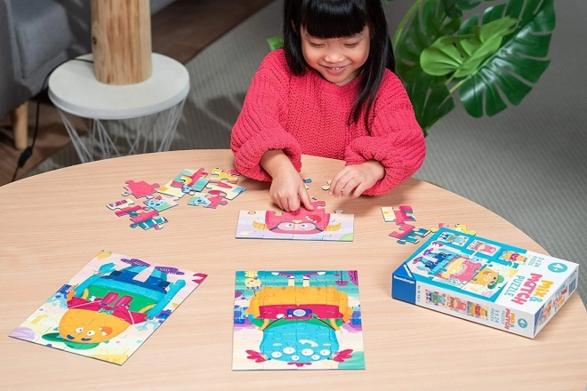 Ravensburger Puzzle Mix & Match: Legrační příšery 3x24 dílků