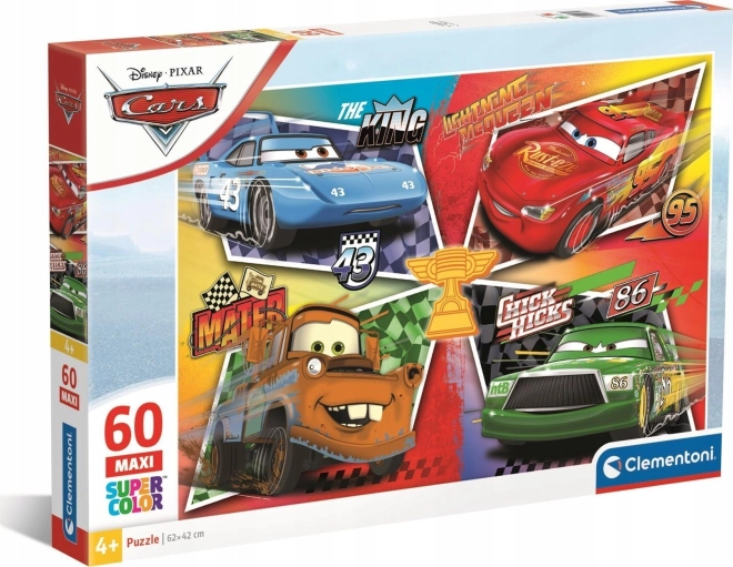 Clementoni puzzle Auta Silná čtyřka MAXI 60 dílků