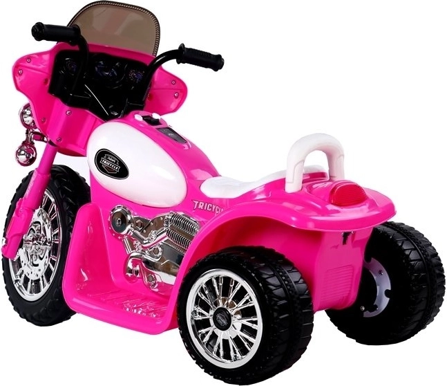 Dobíjecí motocykl JT568 – Temně-růžový