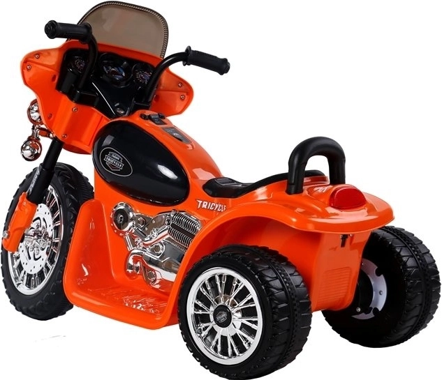 Dobíjecí motocykl JT568 – Oranžový