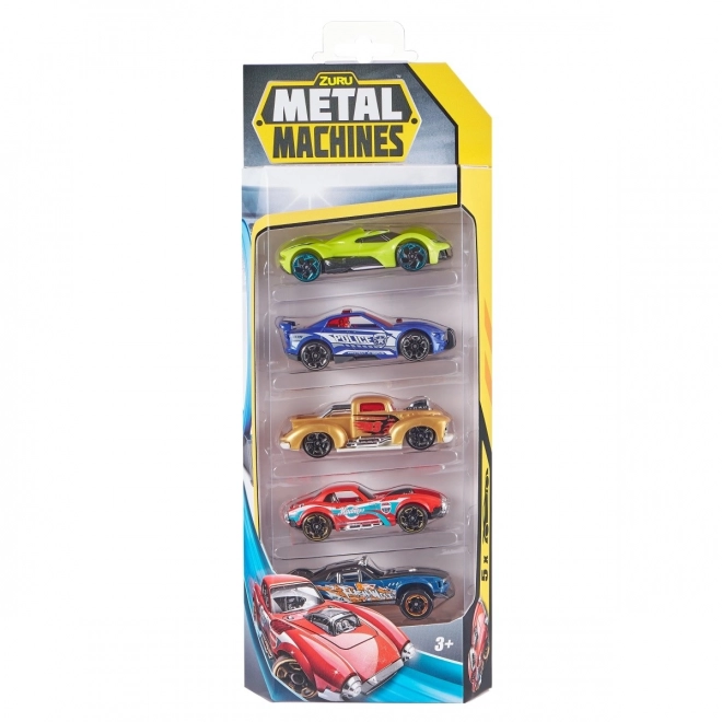 Auta ZURU Metal Machines 5-pak série 2