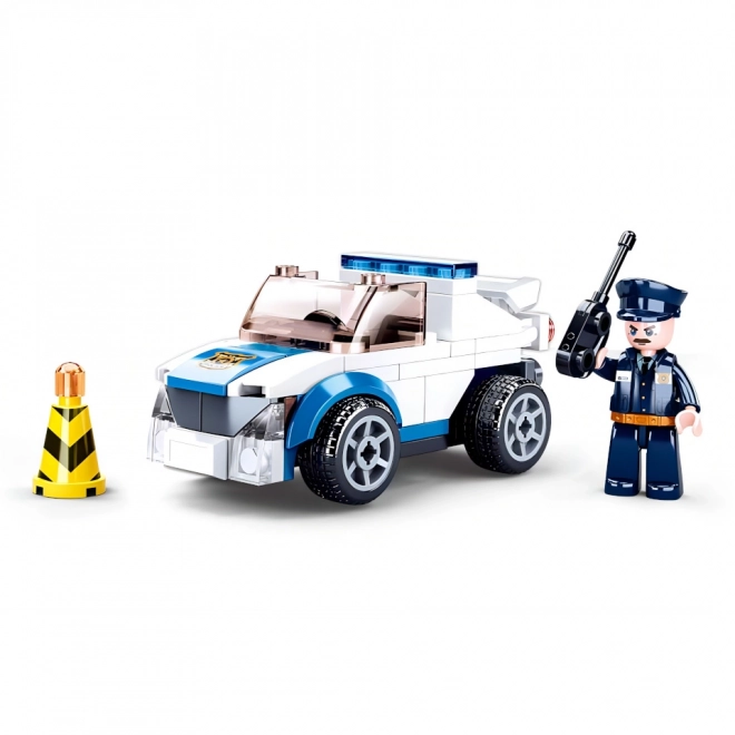 Sluban Policie natahovací auto hlídky