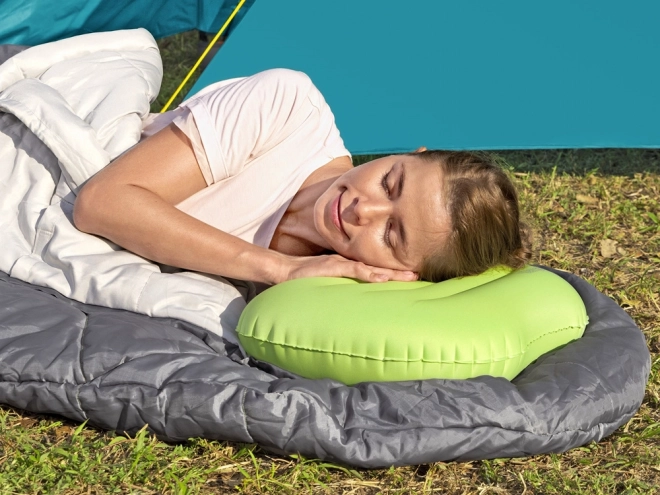 Nafukovací cestovní polštář Bestway WanderLite zelený