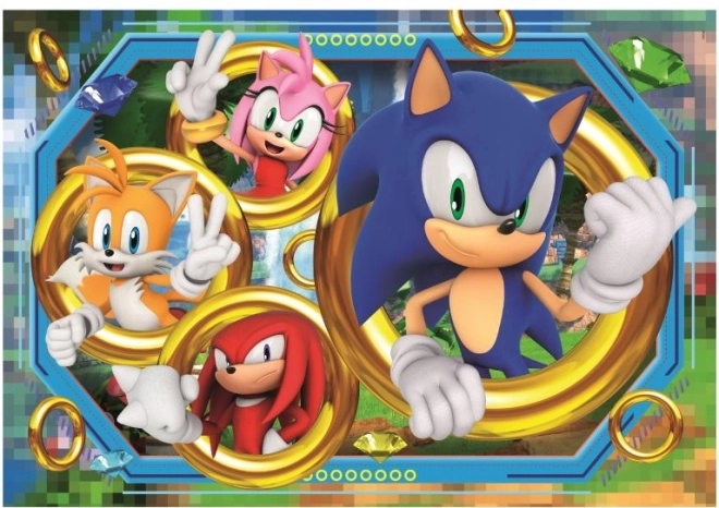 Puzzle Ježek Sonic 180 dílků