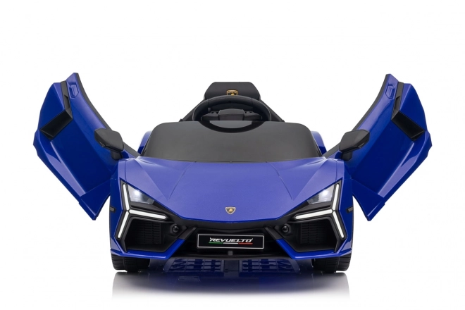 Dětský vůz lamborghini revuelto modrý